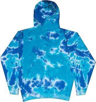 Amazon.com: Colortone Tie Dye Pullover Hoodie for Kids 2-4, X